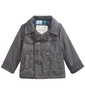 Carter's Baby Boys Double-Breasted Peacoat - Macy's