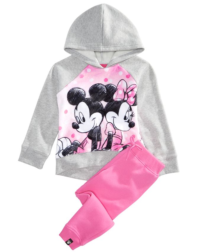 Disney Toddler Girls 2 Pc. Minnie Mouse Hoodie Pants Set Macy s