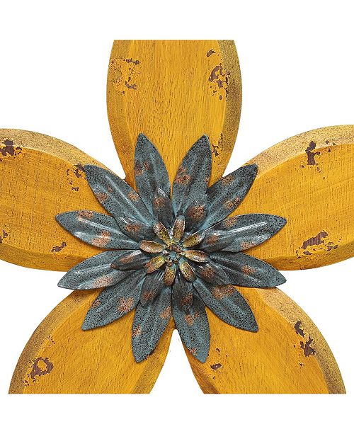 Stratton Home Decor Stratton Home Decor Antique Flower Wall Decor