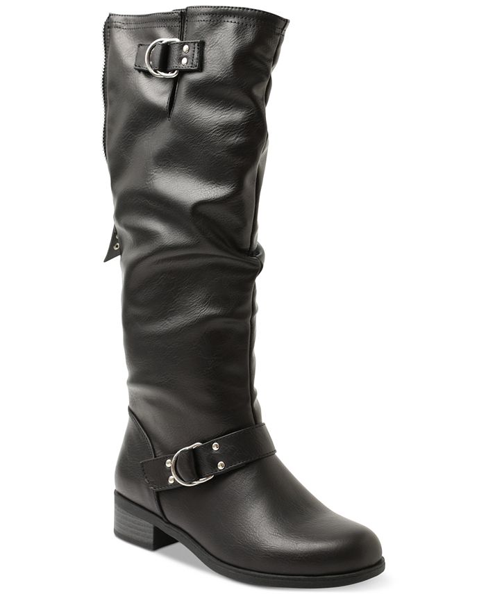 Xoxo minkler wide calf discount riding boots