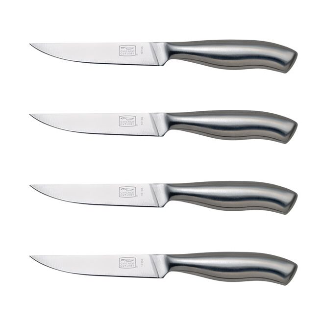 Chicago Cutlery Insignia Steel 4 Pc Steak Set Reviews Home Macy S