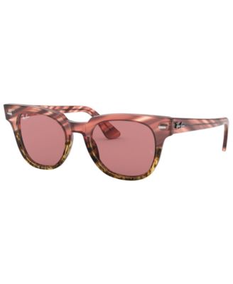 meteor striped havana ray ban