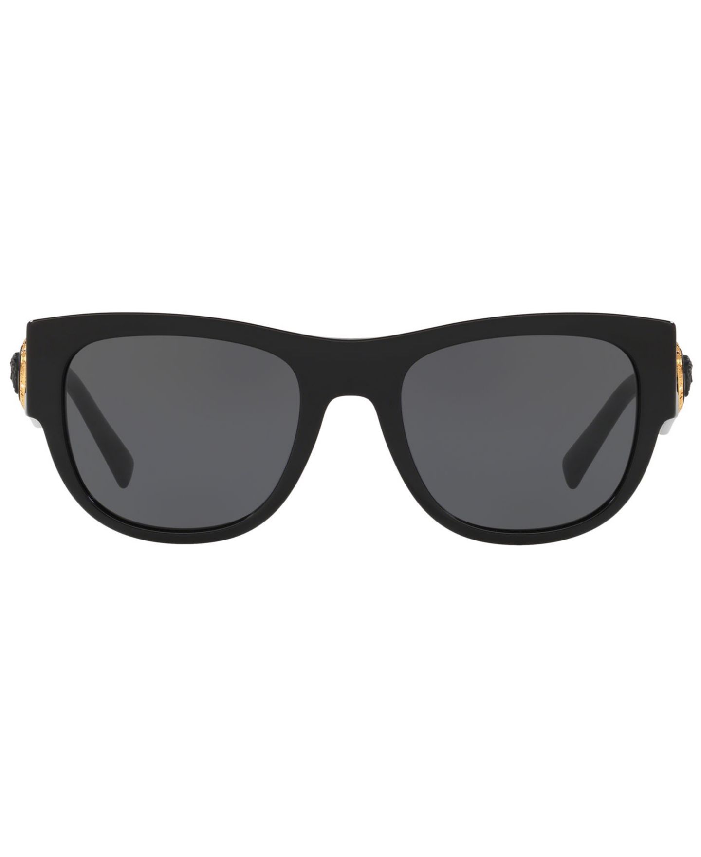 Женские солнцезащитные очки Versace Sunglasses, VE4359 55, цвет: Чёрный / Серый — фото 2