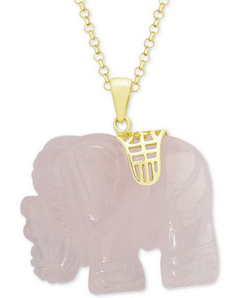 Macy s Rose Quartz 27mm Elephant 18