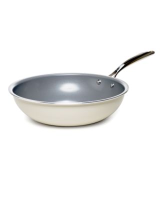 Goodful 11" Titanium Ceramic Coated Wok, Created for Macy's