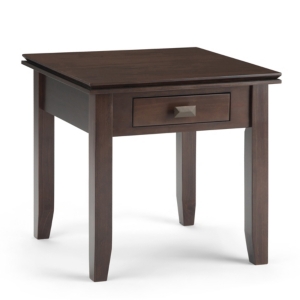Simpli Home Closeout! Garner End Table In Brown