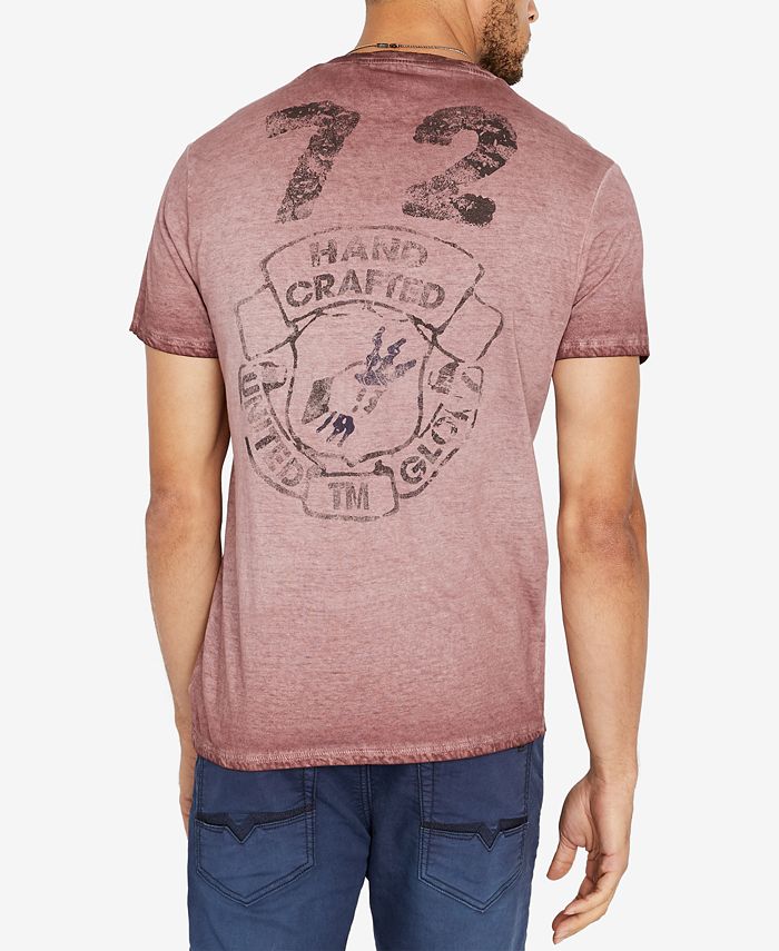 Buffalo David Bitton Men's Tycid V-Neck Graphic T-Shirt - Macy's