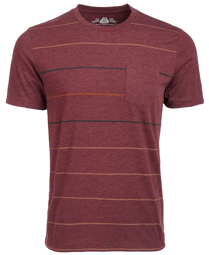 American Rag Men's Stripe Pocket T-Shirt, Created for Macy's & Reviews ...