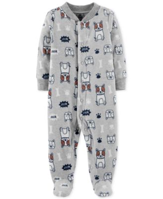 Carter's - Baby Boys Dog-Print Footed Coverall
