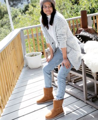 short ugg style boots