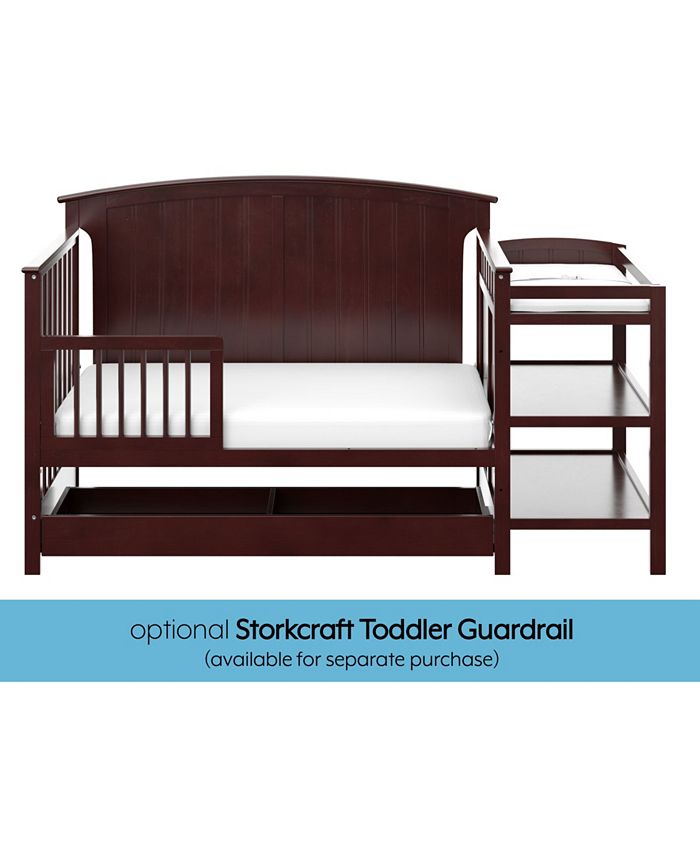 Storkcraft Steveston 4 in 1 Convertible Crib and Changer with Drawer