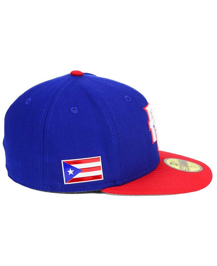 Puerto Rico 7 1/8 New Era 2023 WBC World Baseball Classic Khaki Fitted Hat
