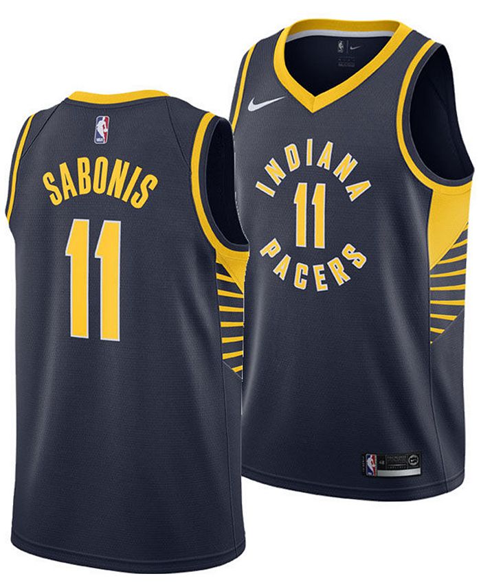 Nike Men's Domantas Sabonis Indiana Pacers Icon Swingman Jersey - Macy's