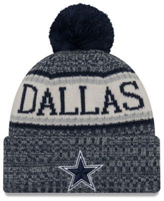 dallas cowboys ponytail beanie