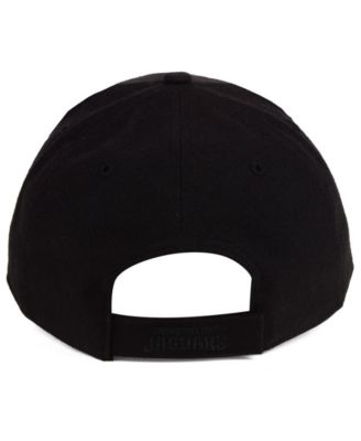Jacksonville Jaguars Black & Black MVP Strapback Cap