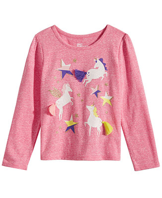 Epic Threads Toddler Girls Unicorn-Print T-Shirt, Created for Macy's ...
