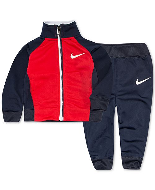Nike Toddler Boys 2 Pc Colorblocked Track Suit Set Reviews