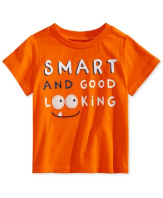 First Impressions - Toddler Boys Smart-Print Cotton T-Shirt