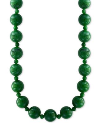 jade bead necklace