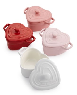 Set of 4 Heart Cocottes, Created for Macy's