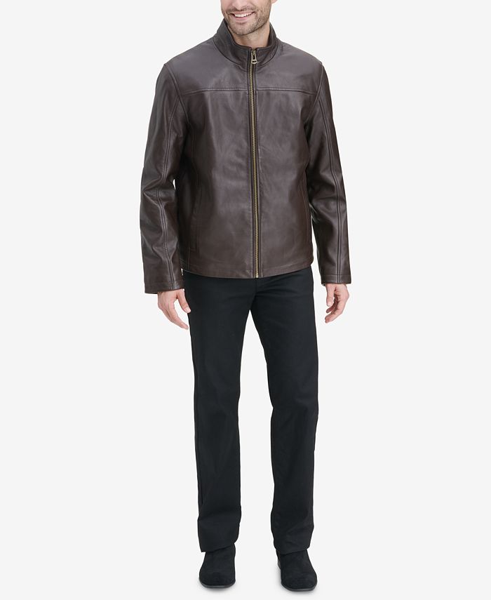 Cole Haan - Men's Smooth Leather Jacket