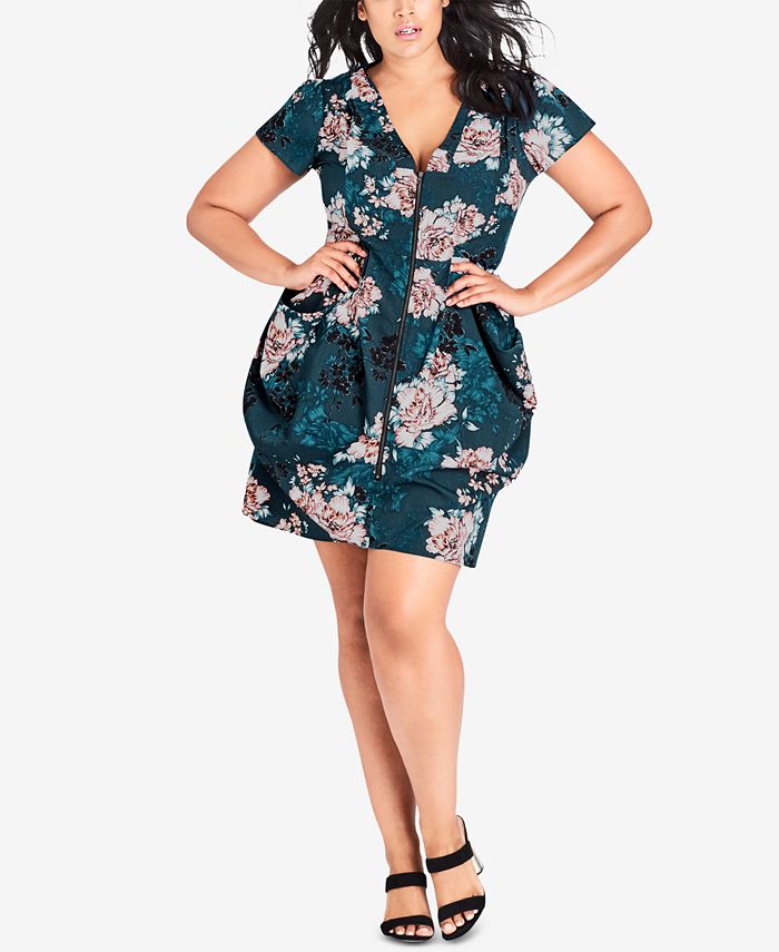 City chic jade bloom clearance dress