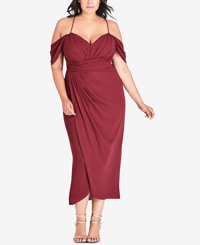 Tulip hem store midi dress