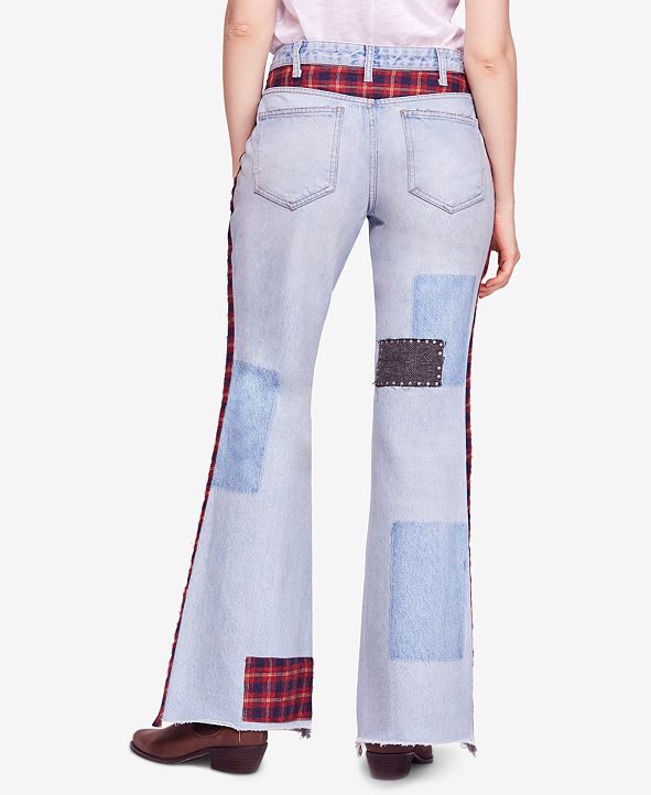 cotton flare pants