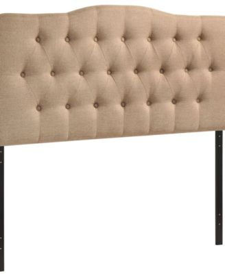Region Queen Upholstered Fabric Headboard
