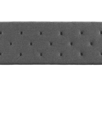 Terisa King Upholstered Fabric Headboard