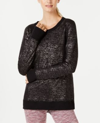 Ideology - Metallic Cross-Back Sweatshirt