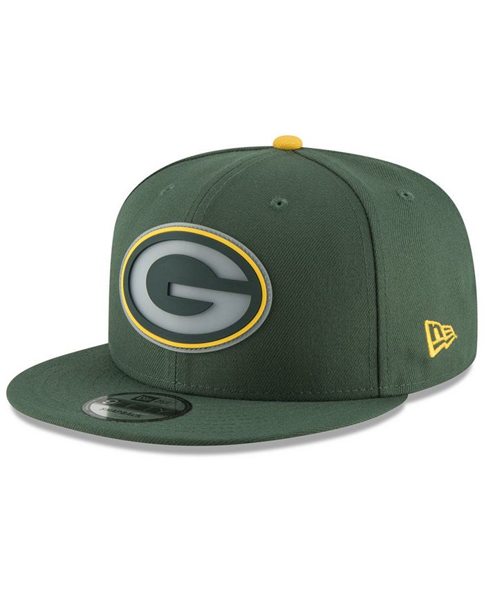New Era Green Bay Packers Team Clear 9FIFTY Snapback Cap & Reviews ...