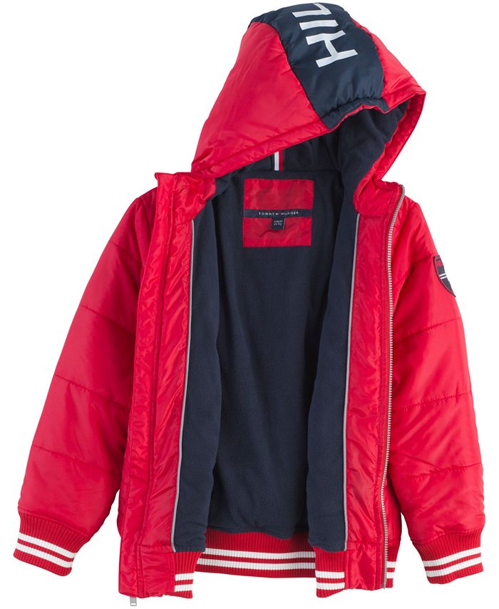 Tommy Hilfiger Toddler Boys Bailey Hooded Puffer Jacket Macy's