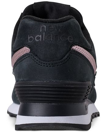 Women's 574 rose gold casual sneakers from finish line online