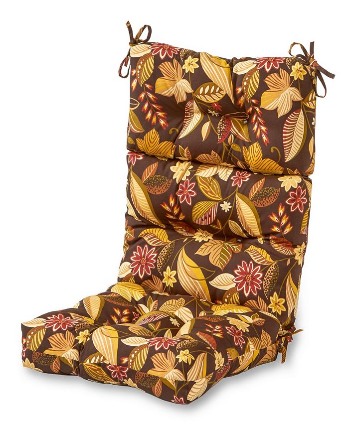 Greendale Home Fashions Outdoor High Back Chair Cushion Macy's