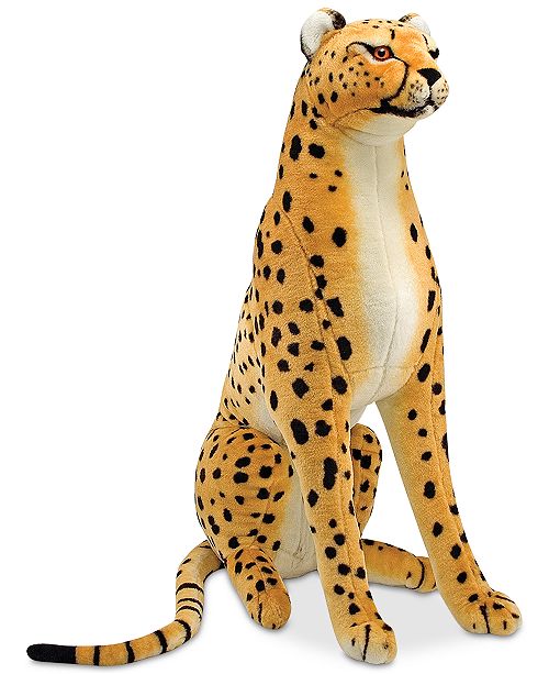 melissa & doug plush cheetah