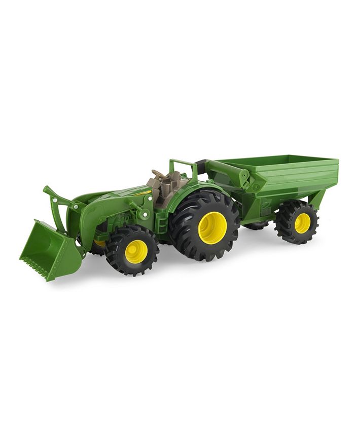 John deere monster treads tractor cheap with wagon
