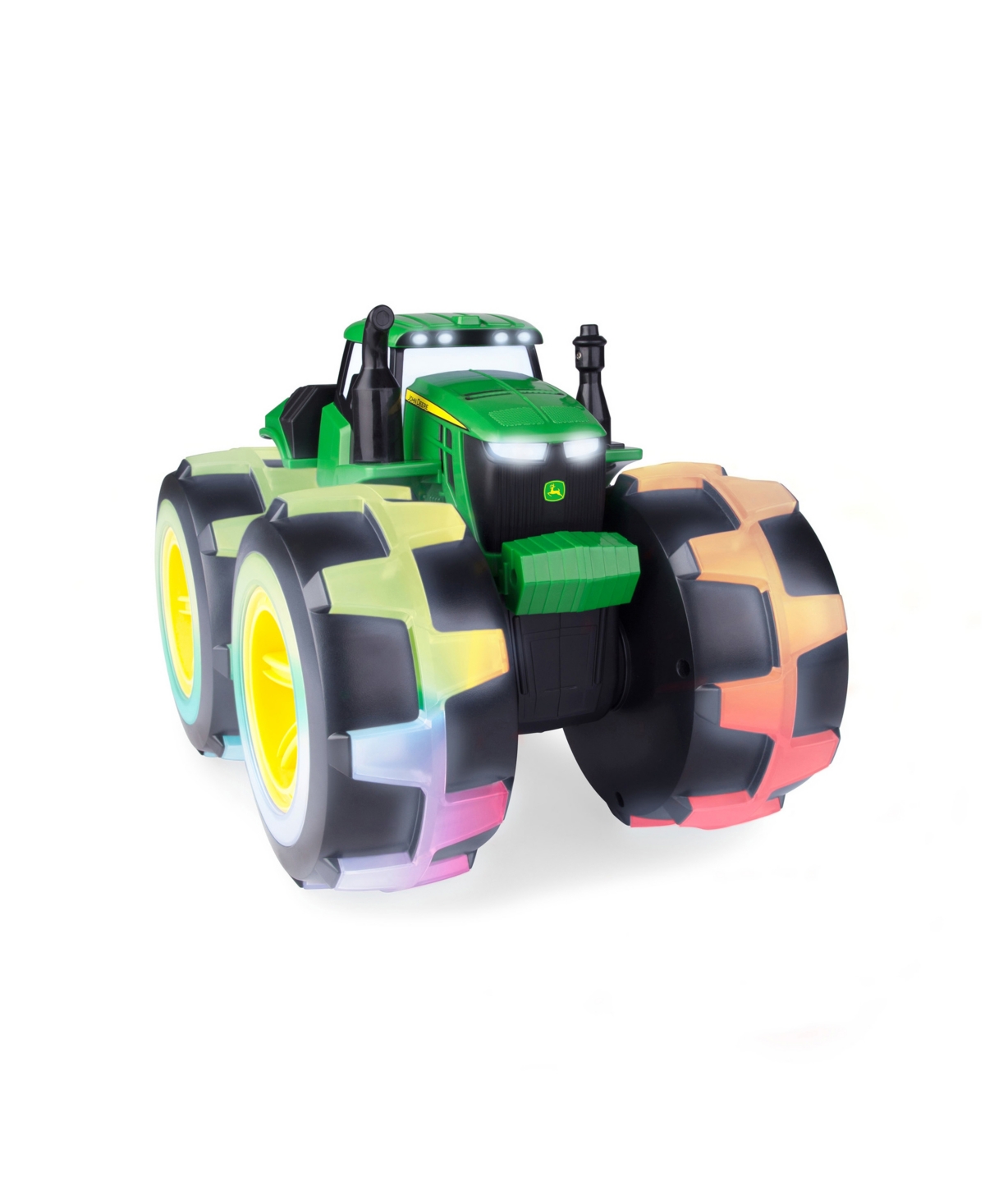 Tomy Kids' - John Deere Monster Treads Deluxe Lightning Wheels In Green