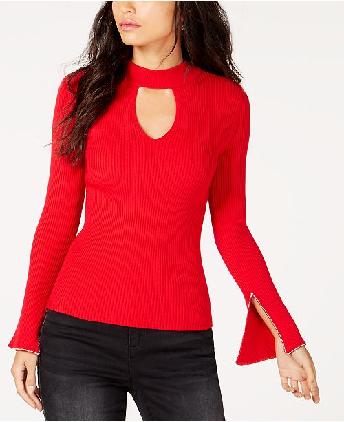 INC International Concepts INC ChokerNeck BellSleeve Top, Created for