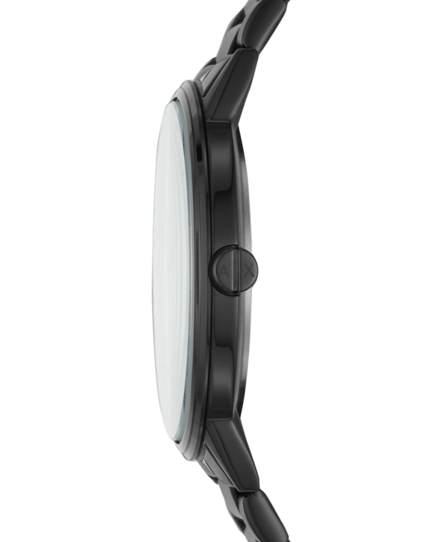 Мужские часы A|X Armani Exchange Black Stainless Steel Bracelet Watch 42mm — фото 2