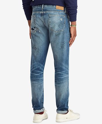 Polo Ralph Lauren Men's Big & Tall Hampton Relaxed Straight Fit Jeans ...