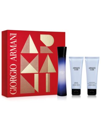 macy's armani code gift set