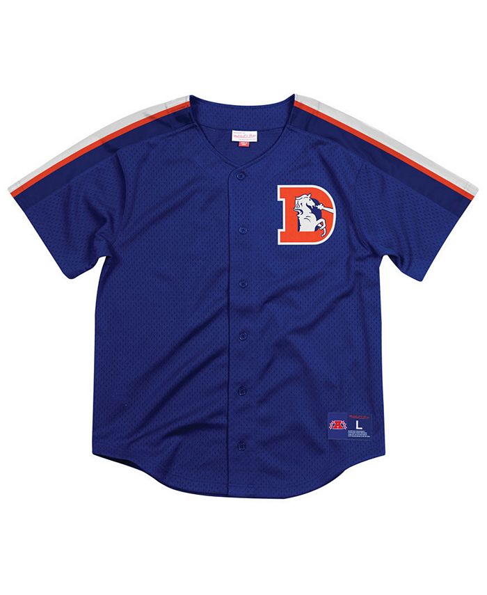 Mitchell & Ness Men's NFL Name & Number Mesh Crew Neck Denver Broncos main image 1