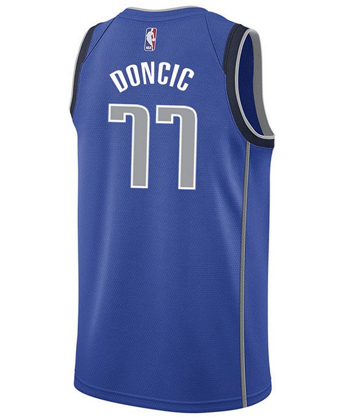 Nike Men's Luka Doncic Dallas Mavericks Icon Swingman Jersey - Macy's