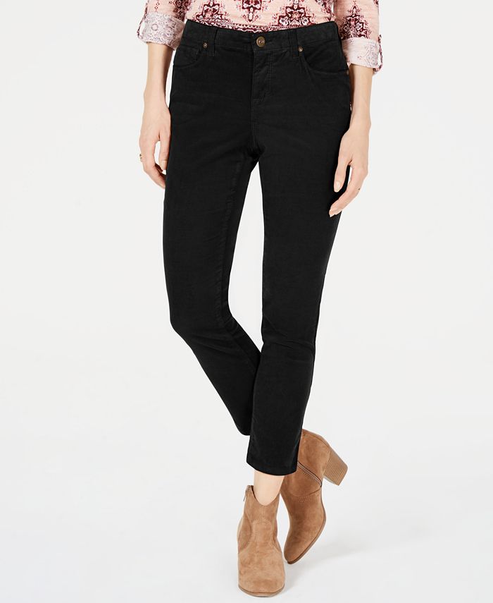 Macy's style and sales co corduroy pants