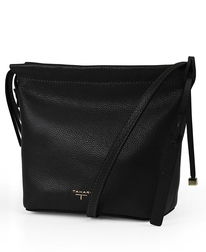T Tahari Sienna Bucket Crossbody Macy's