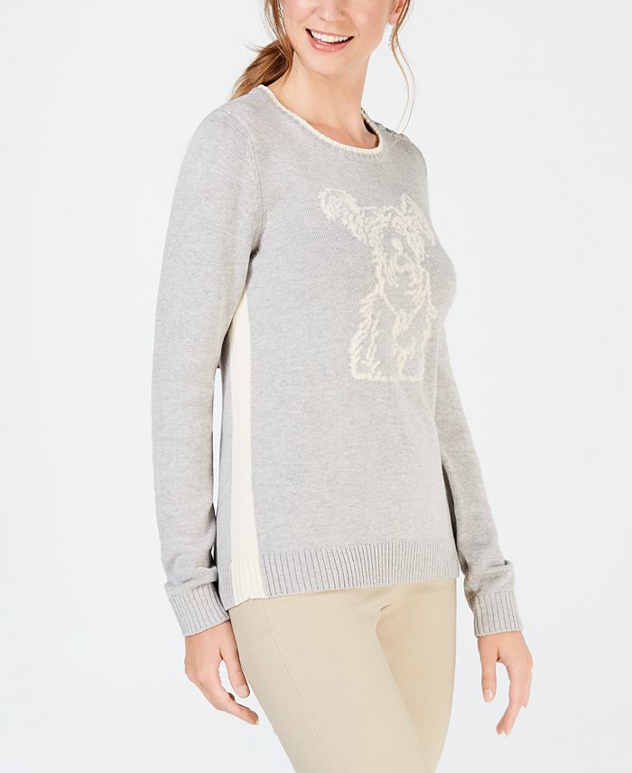 Charter Club Placed Dog Sweater, Created for Macy's Macy's