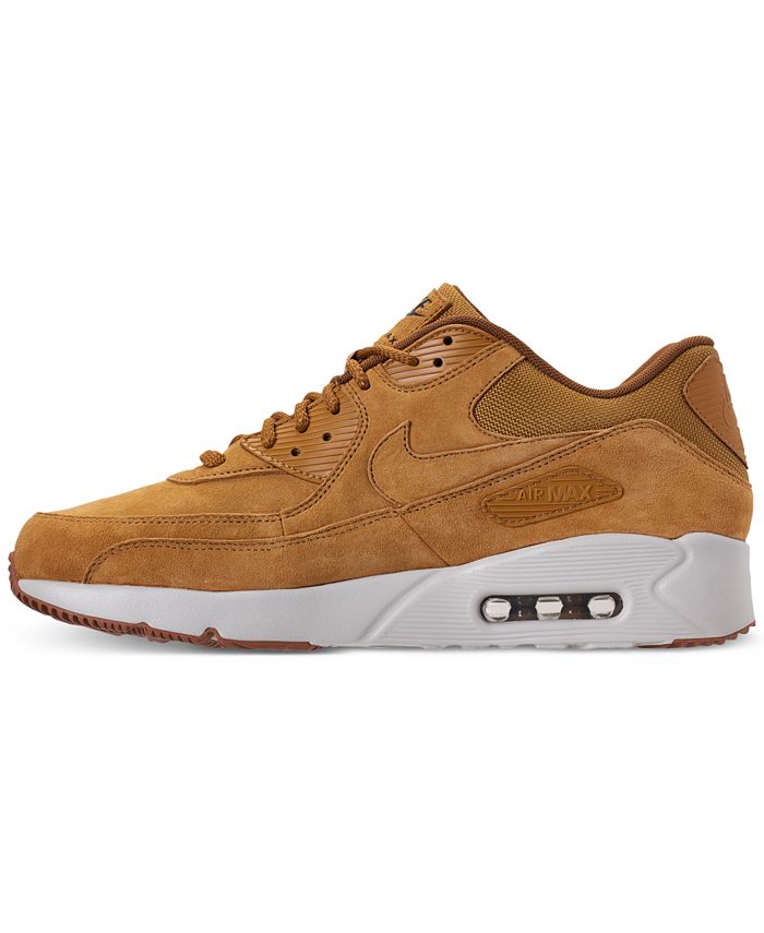 Nike Men's Air Max 90 Ultra 2.0 Leather Casual Sneakers from Finish ...