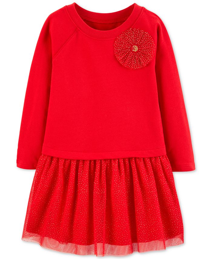 Carter's Toddler Girls Tulle-Skirt Dress - Macy's