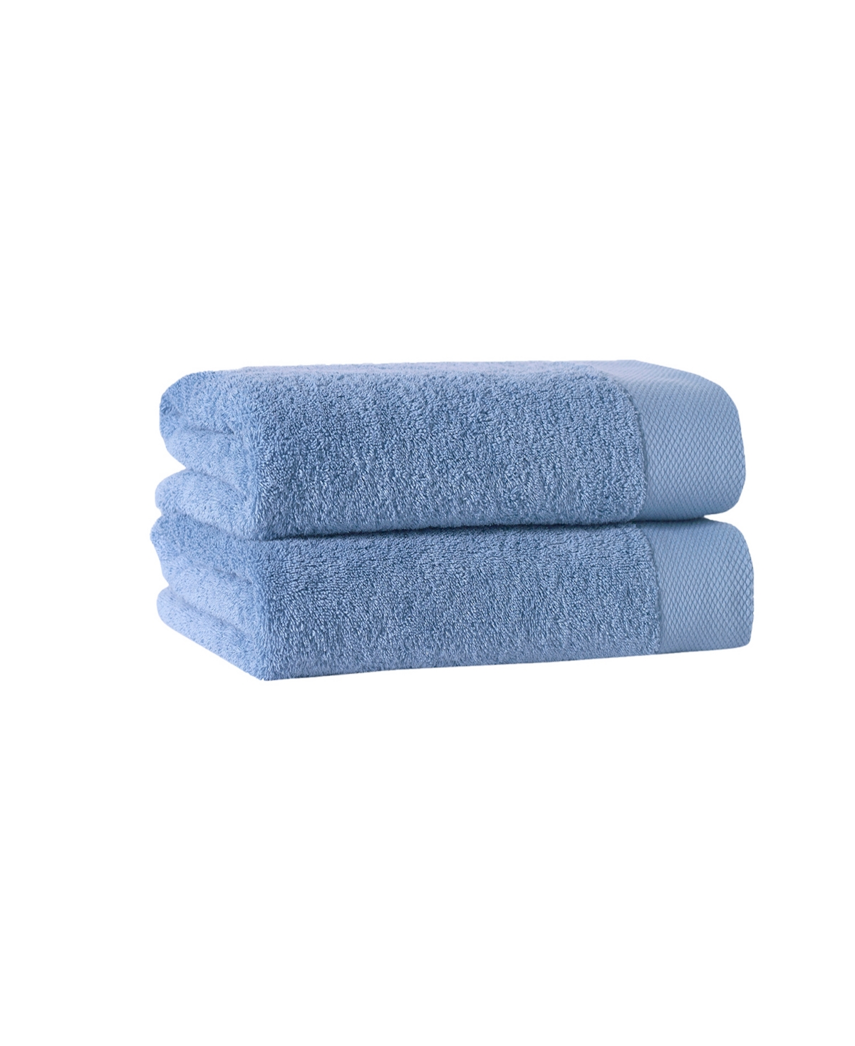 Enchante Home Signature 2-pc. Bath Towels Turkish Cotton Towel Set In Turquoise